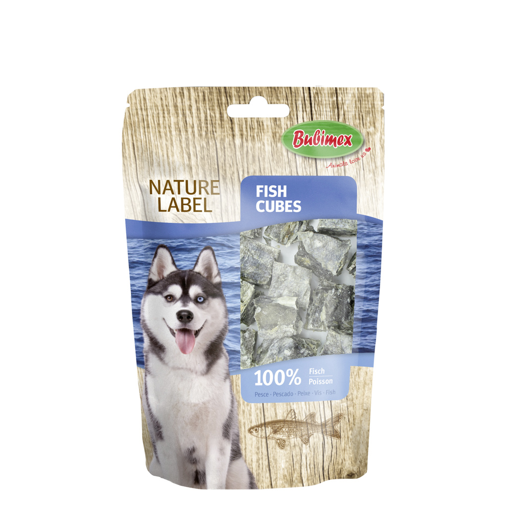 Fischw&uuml;rfel f&uuml;r Hunde 75g image number 0