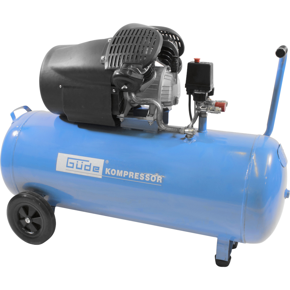 Güde® Kompressor Typ 412/8/100, ölgeschmiert, 100 Liter, 8 bar