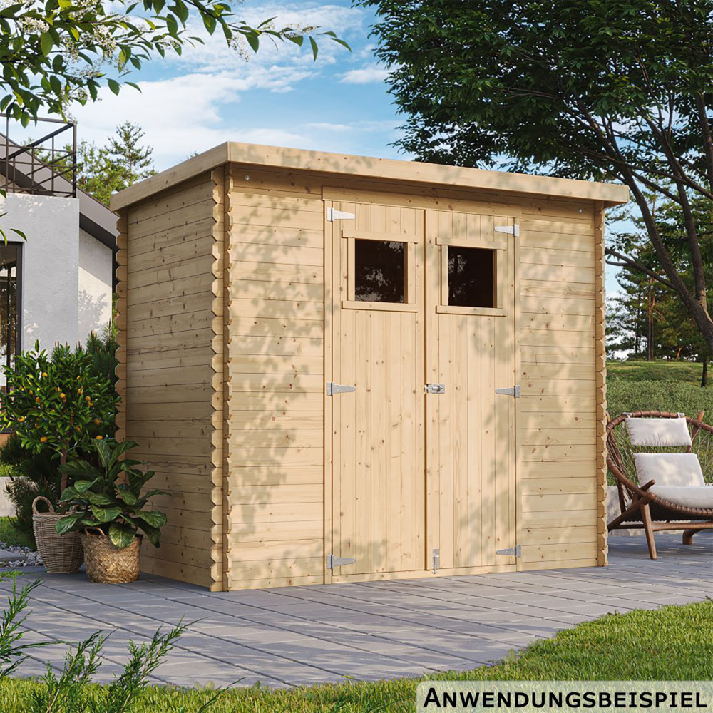 Timbela Geräteschuppen aus Holz mit Boden M310+M310G image number 3