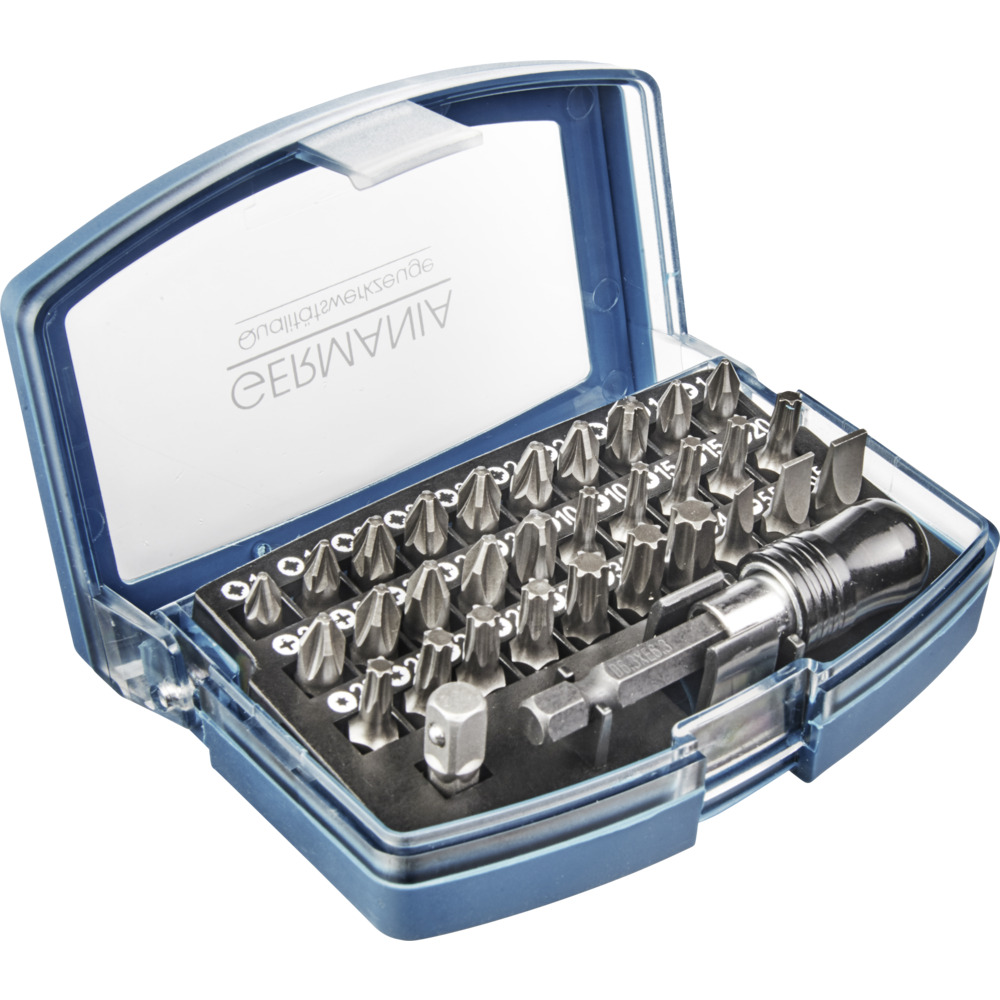 GERMANIA® Bit-Satz 32-teilig inkl. Aufbewahrungsbox