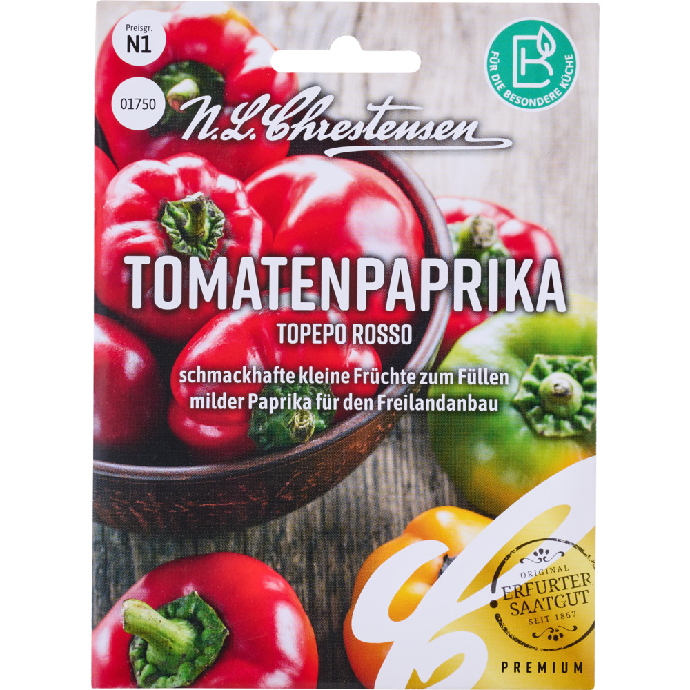 Saatgut Tomatenpaprika Topepo rosso image number 0