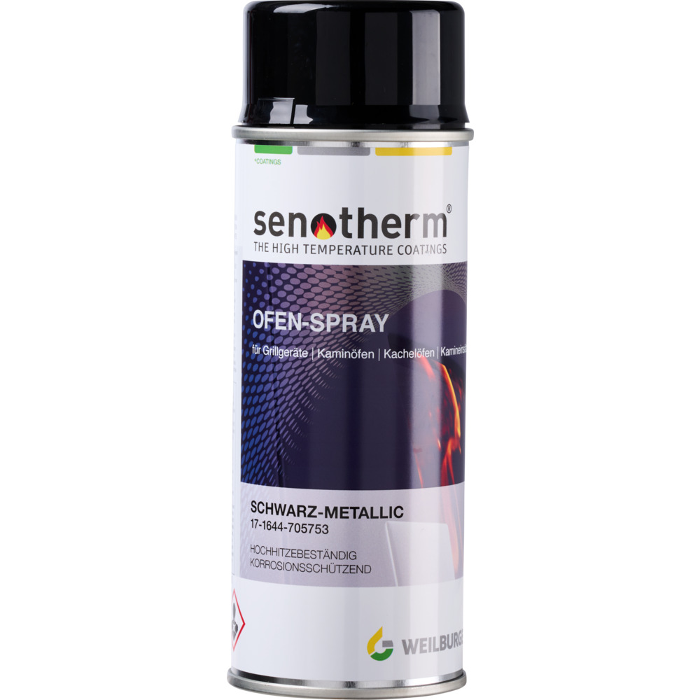 Senotherm Ofen-Spray schwarz metallic image number 0