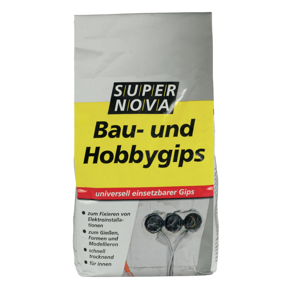 Bau- und Hobbygips für den Innenraum