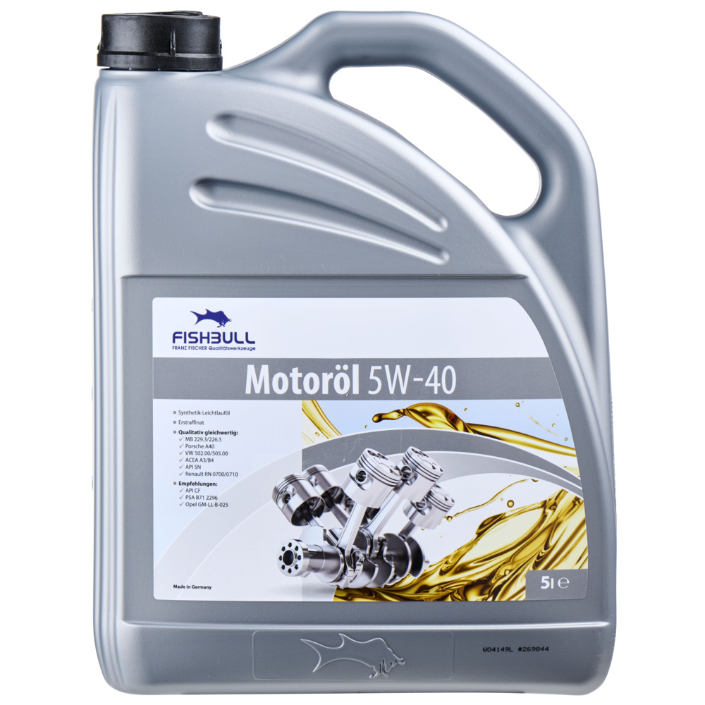 FISHBULL Motoröl 5W-40 5 Liter image number 1