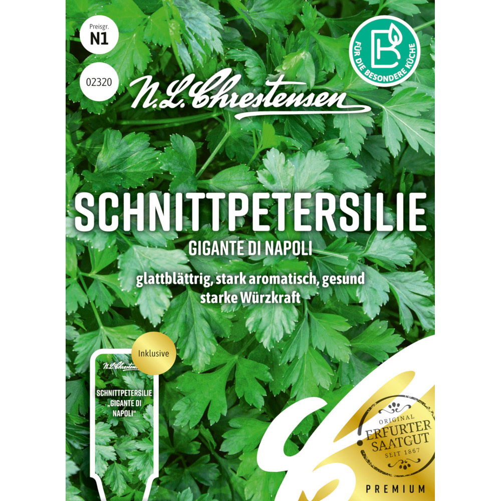 Saatgut Schnittpetersilie für ca. 4-5 laufende Meter image number 0