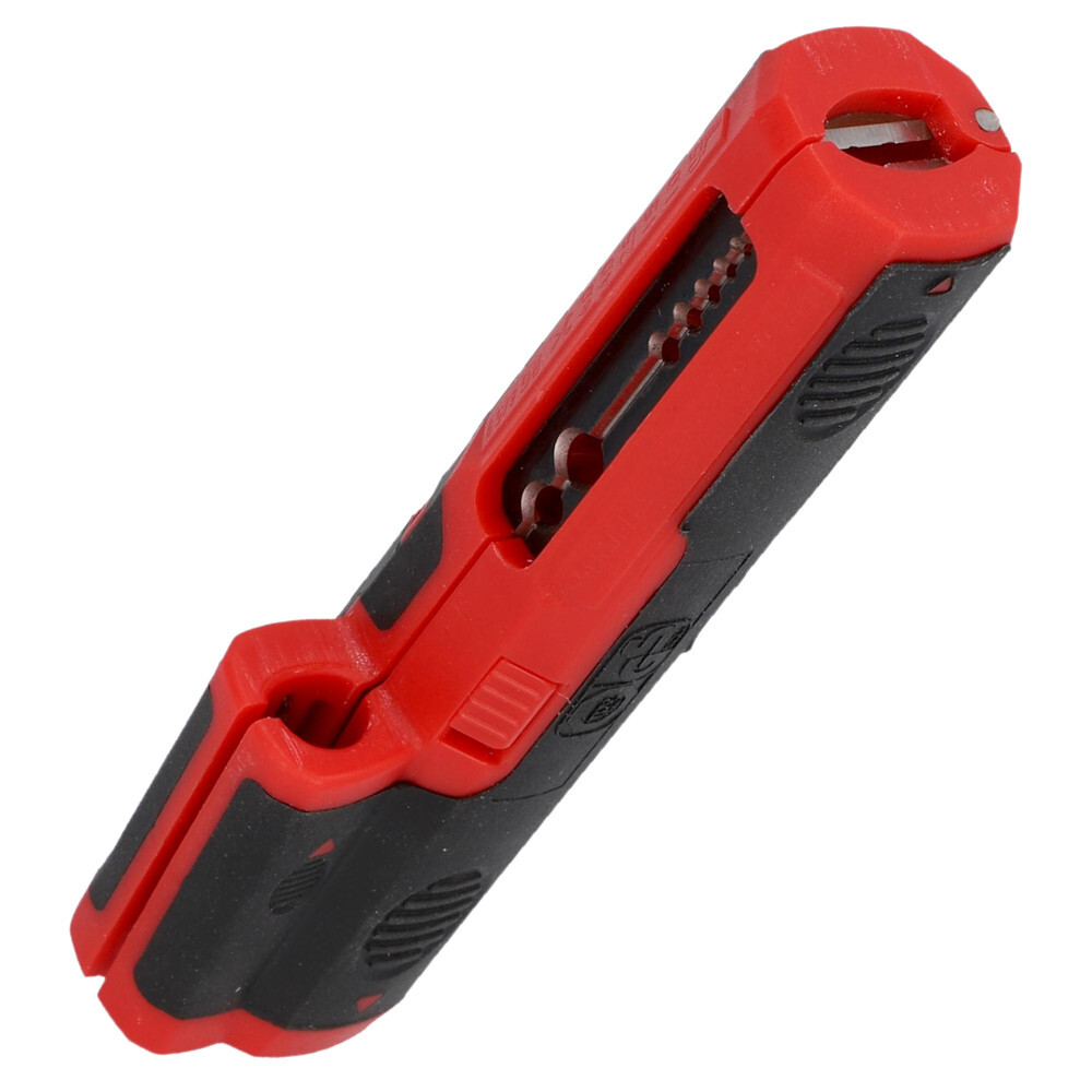 Kabelentmantler Ø 8-13 mm aus Kunststoff in rot-schwarz
