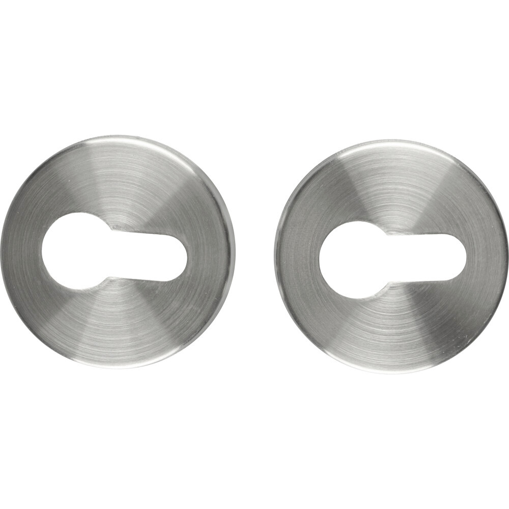 GERMANIA® Profilzylinder-Rosetten 54 mm, 2 Stück, aus Edelstahl image number 1