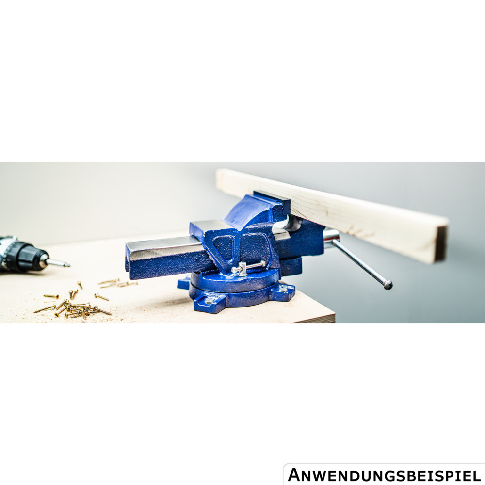 GERMANIA® Parallel Schraubstock 100 mm 7,4 kg Stahlguss image number 4