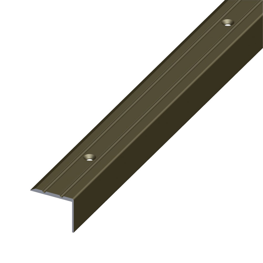 Treppen-Profil schmal 100 x 2,5 x 2 cm aus Aluminium bronze image number 0