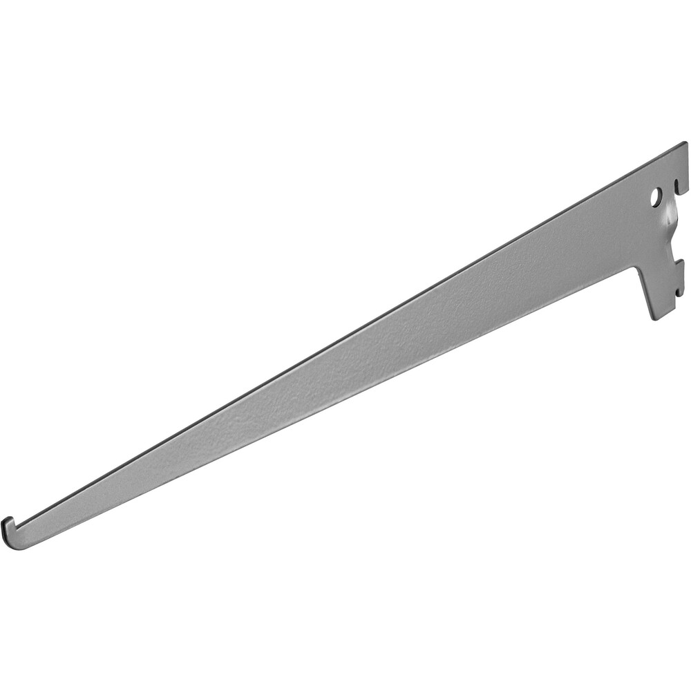 Regaltr&auml;ger 1-reihig 400 mm Stahl silberfarben