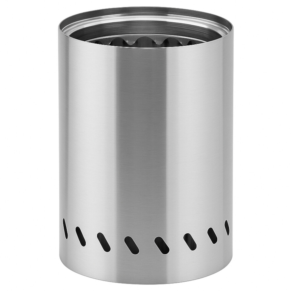 Tischfeuerstelle &bdquo;Feuerkuss&ldquo; aus Edelstahl