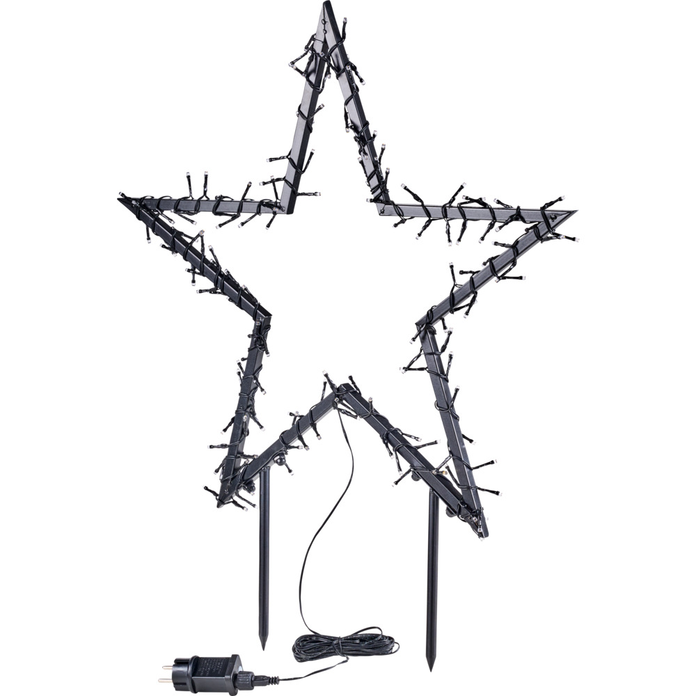 Gartenstecker Stern mit 150 LEDs 60 x 73 cm image number 0