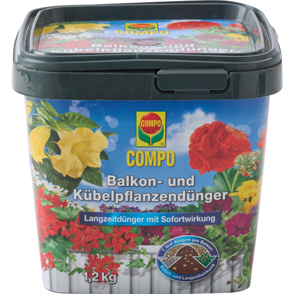 COMPO Balkon- und K&uuml;belpflanzend&uuml;nger 1,2 kg