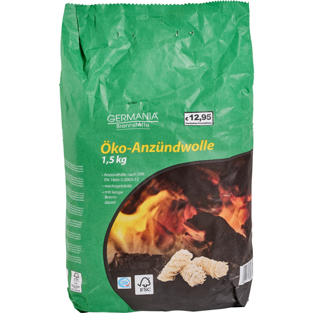 &Ouml;ko-Anz&uuml;ndwolle 1,5 kg Feueranz&uuml;nder  image number 1