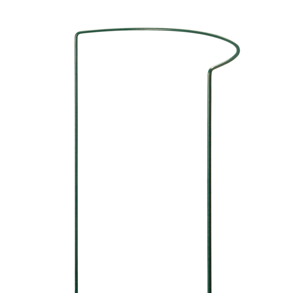 Strauchstütze 100 x 40 cm, Metalldraht, grün