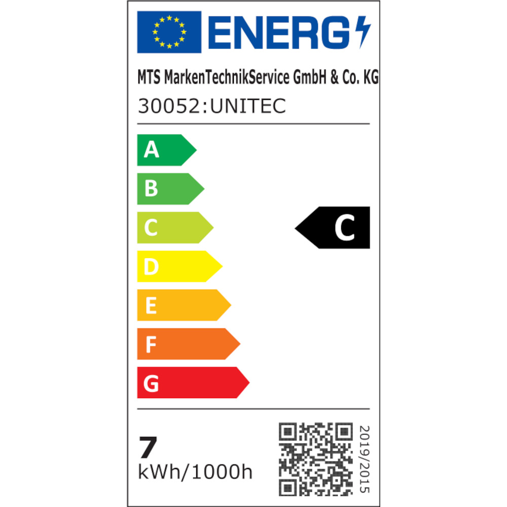 UNITEC&reg; LED Strahler 7 Watt 850 Lumen 6500 K IP 65 Aluminium anthrazit image number 3