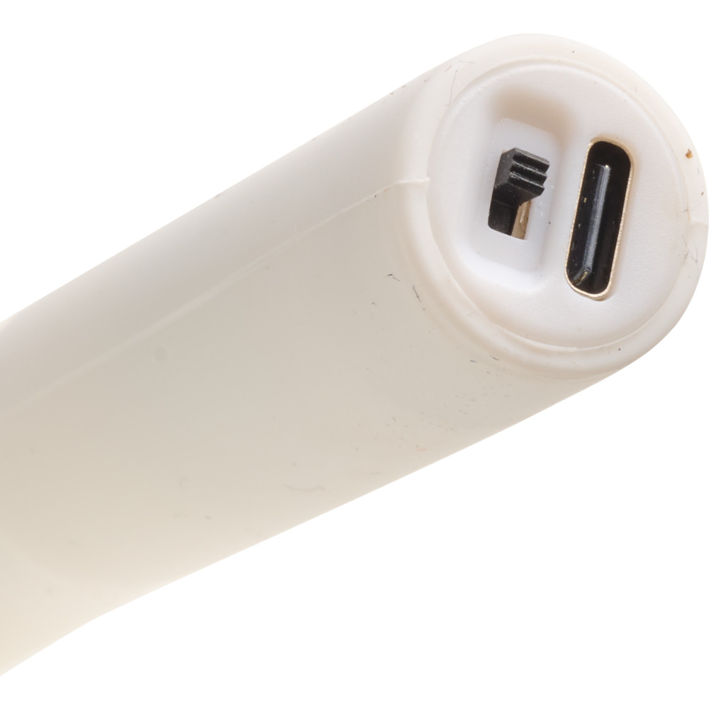 LED-Kerze flexibel 41 cm, Akkubetrieb, USB-aufladbar, wei&szlig; image number 3