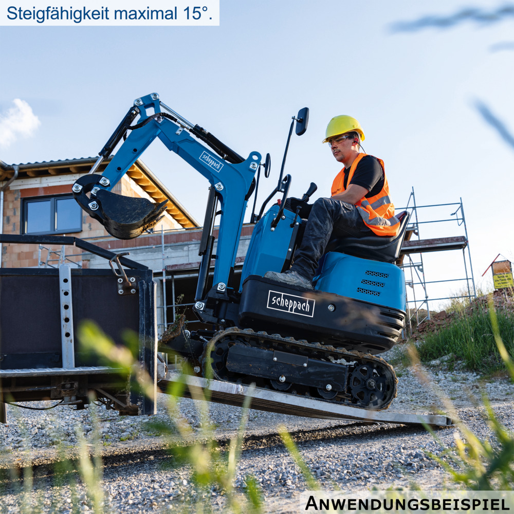 Scheppach Mini-Bagger EXC815 image number 8