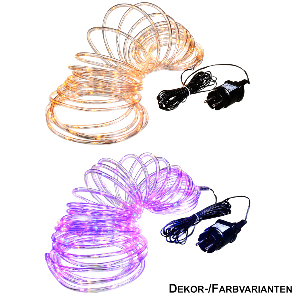 LED-Lichterschlauch mit 200 LEDs - 2-fach sortiert