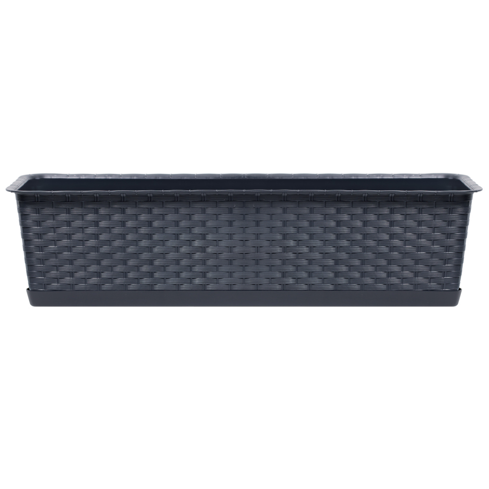 Prosperplast Balkonkasten Ratolla Case P 80 cm in Anthrazit