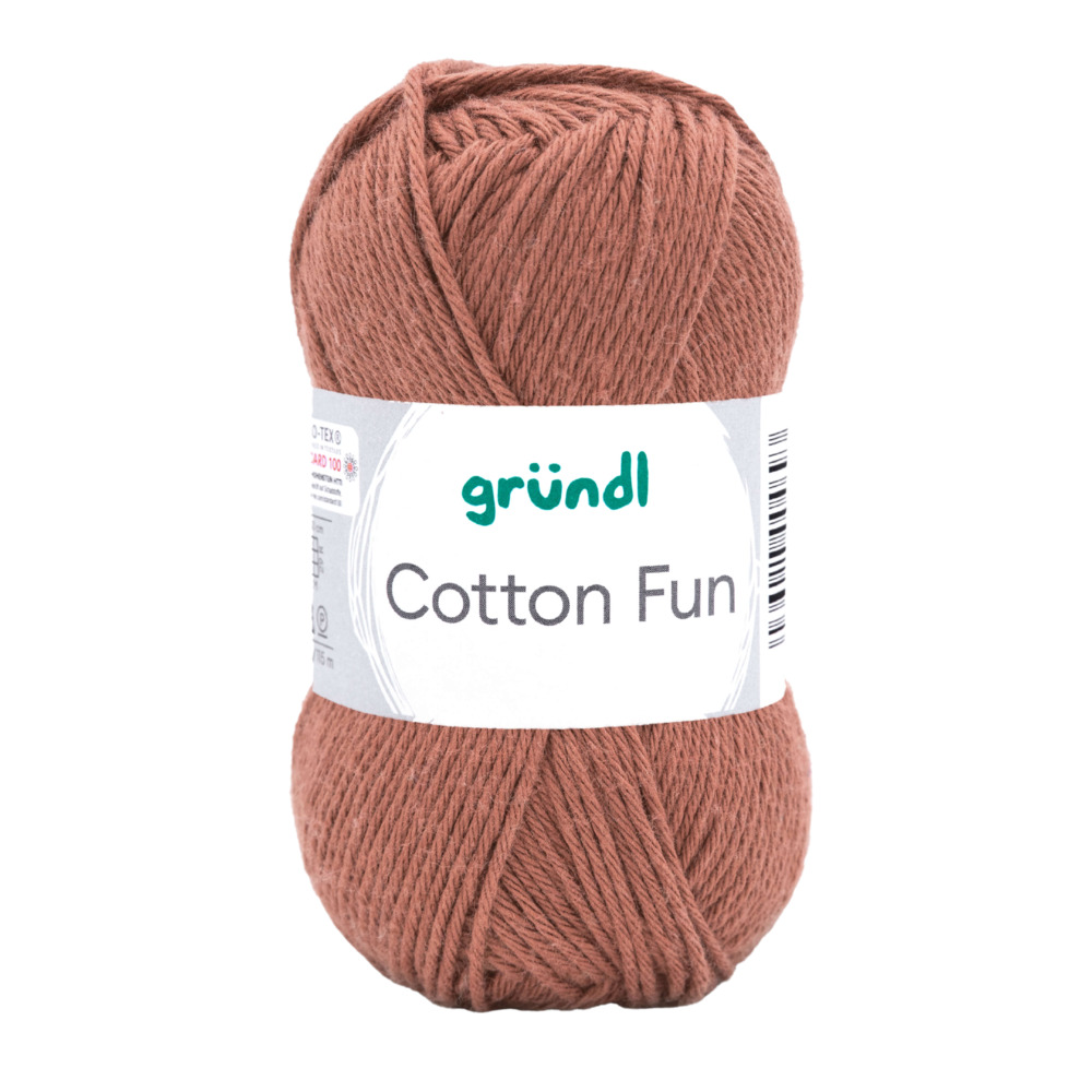 Garn Cotton Fun 50 g nougatbraun image number 0