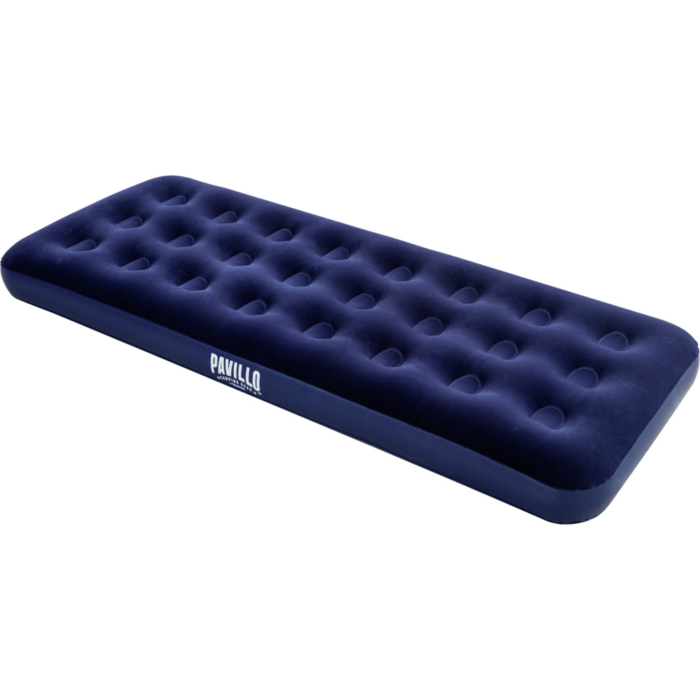 Luftmatratze 76 x 185 cm aus PVC in blau