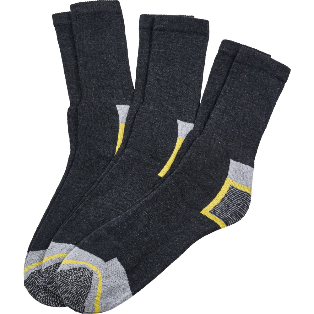 Herren Arbeitssocken 3er Pack - 39/42 oder 43/46 image number 1