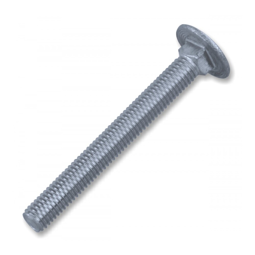 Schlossschraube 10,0x80mm M10 DIN603 Vierkantansatz A2 Edelstahl 6-kant image number 0