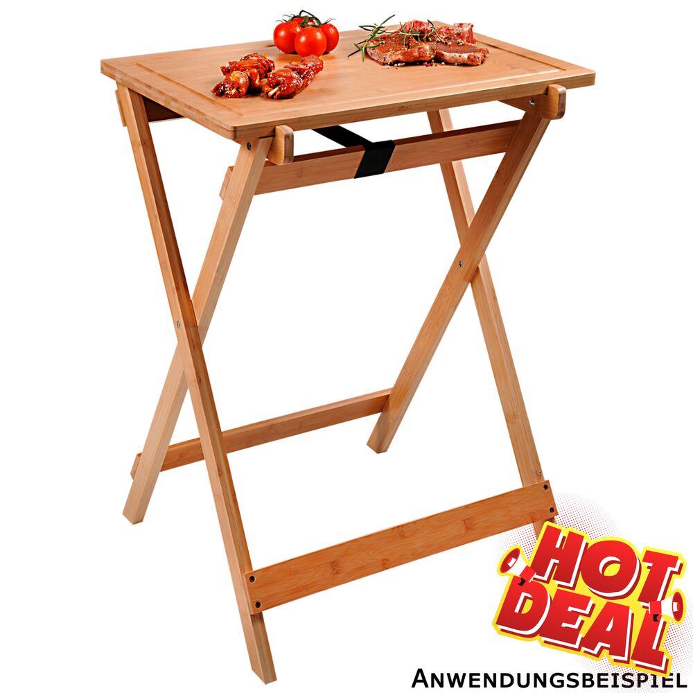 BBQ Beistelltisch mit Schneidebrett