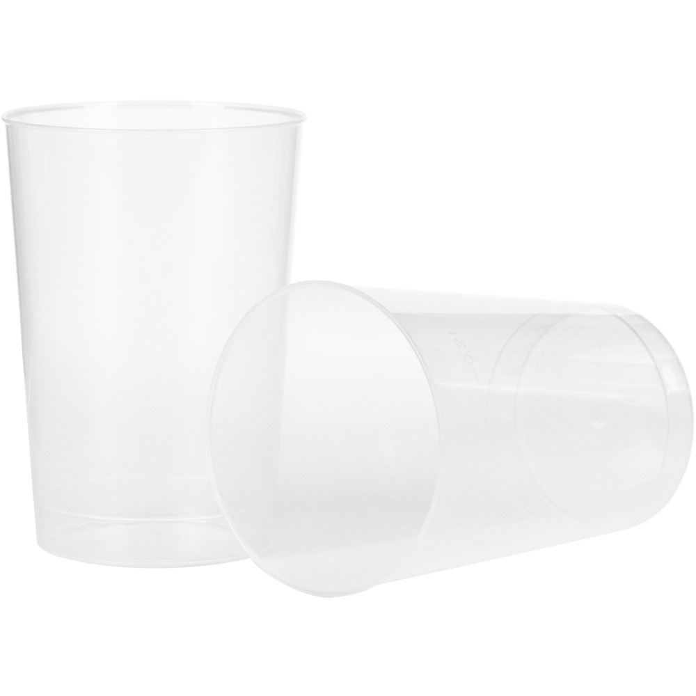 Mehrweg-Trinkbecher 10 Stück klar 0,2 Liter image number 1