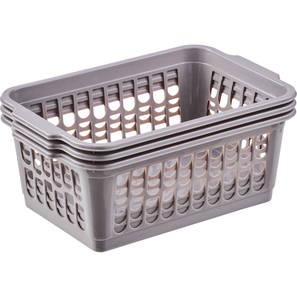 K&ouml;rbchen 3er-Set mittel 30 x 20 x 13 cm, sortiert image number 2