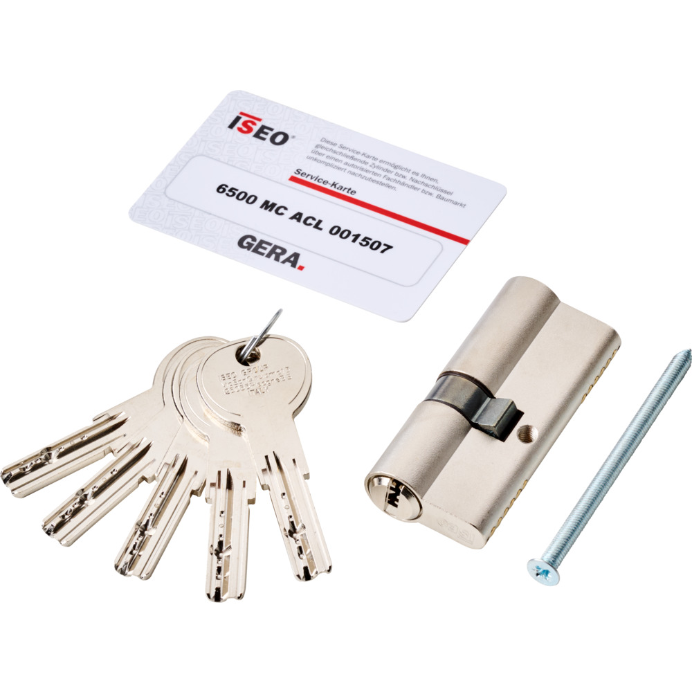 Schlie&szlig;zylinder 6500MC, 30-40 mm magnetisch gesichert mit Schl&uuml;sseln image number 0
