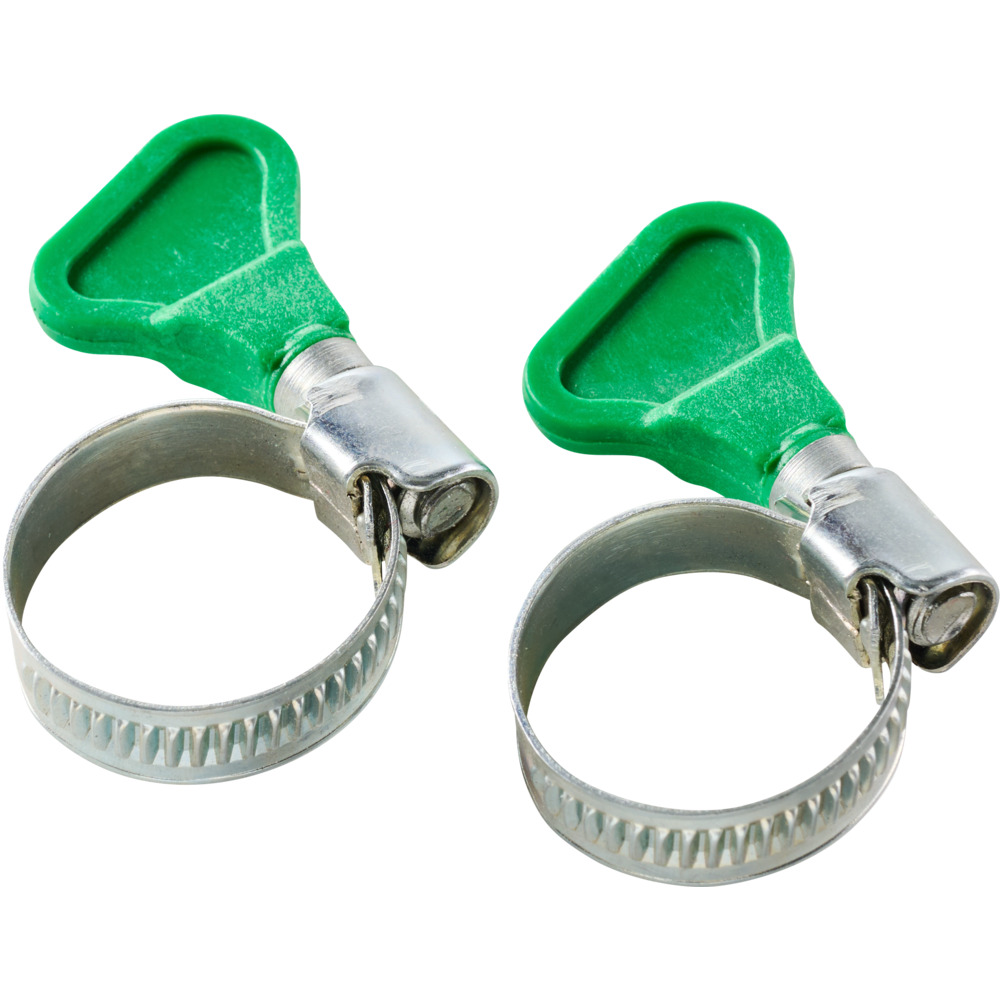 Schlauchschelle 16-25 mm 3/4" mit Fl&uuml;gelmutter 2 Stk.