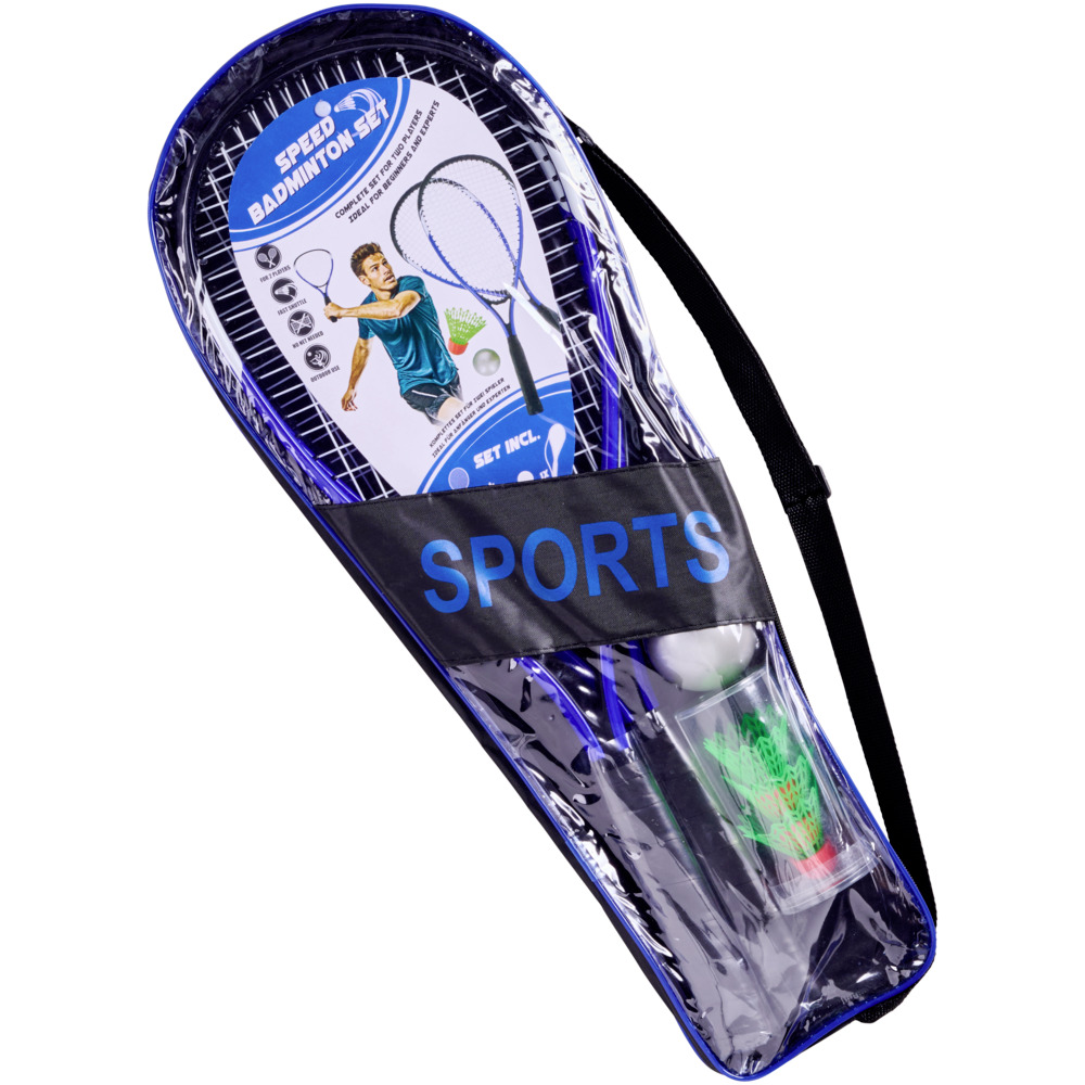 Badminton-Set 7-teilig Blau - B-Ware image number 2