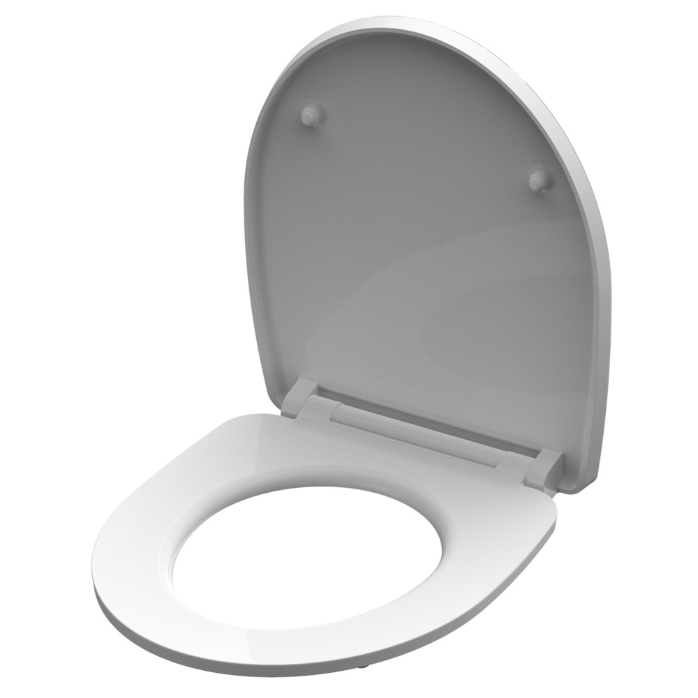 WC-Sitz High Gloss Absenkautomatik Schnellverschluss Raindrop image number 3