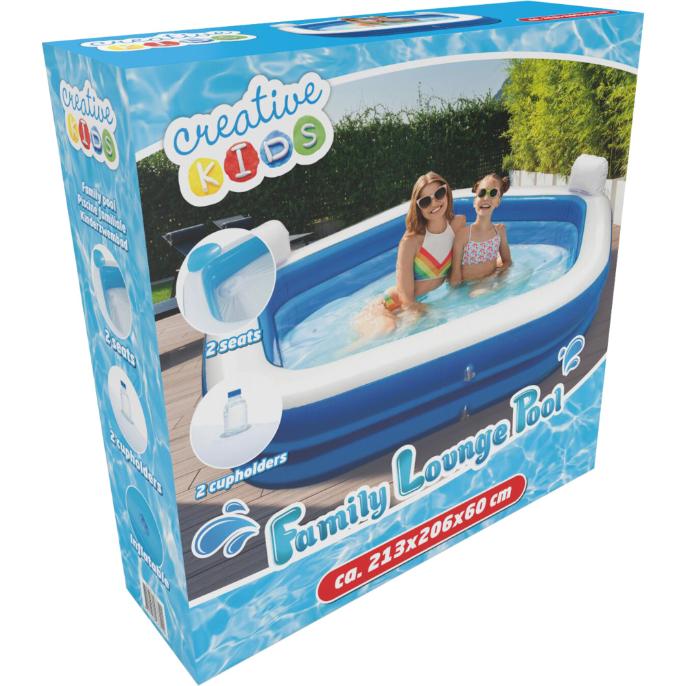 Familien Lounge Pool 213 x 206 x 60 cm image number 2