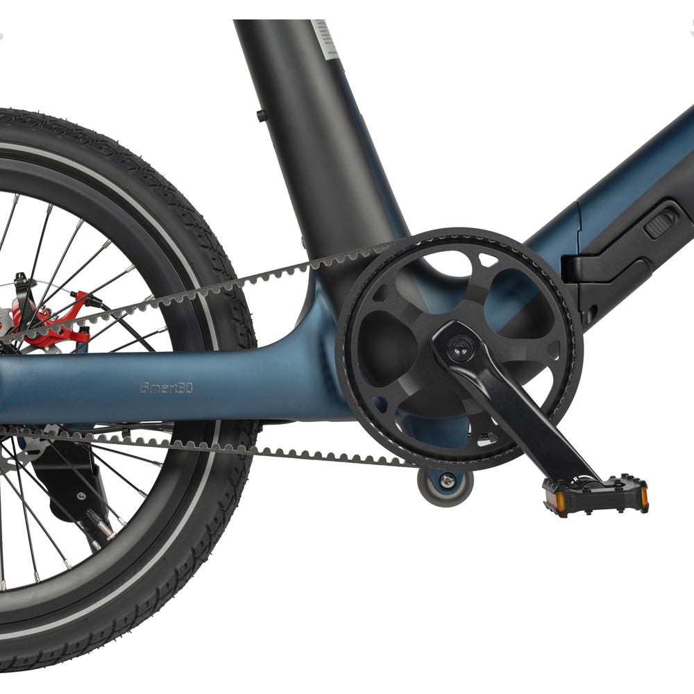 maxtron Falt-E-Bike "Smart 30" 20" blau-schwarz image number 2