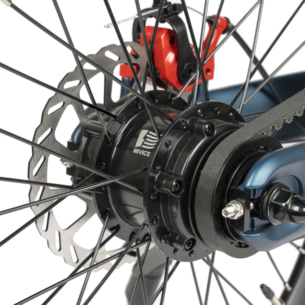 maxtron Falt-E-Bike "Smart 30" 20" blau-schwarz image number 3