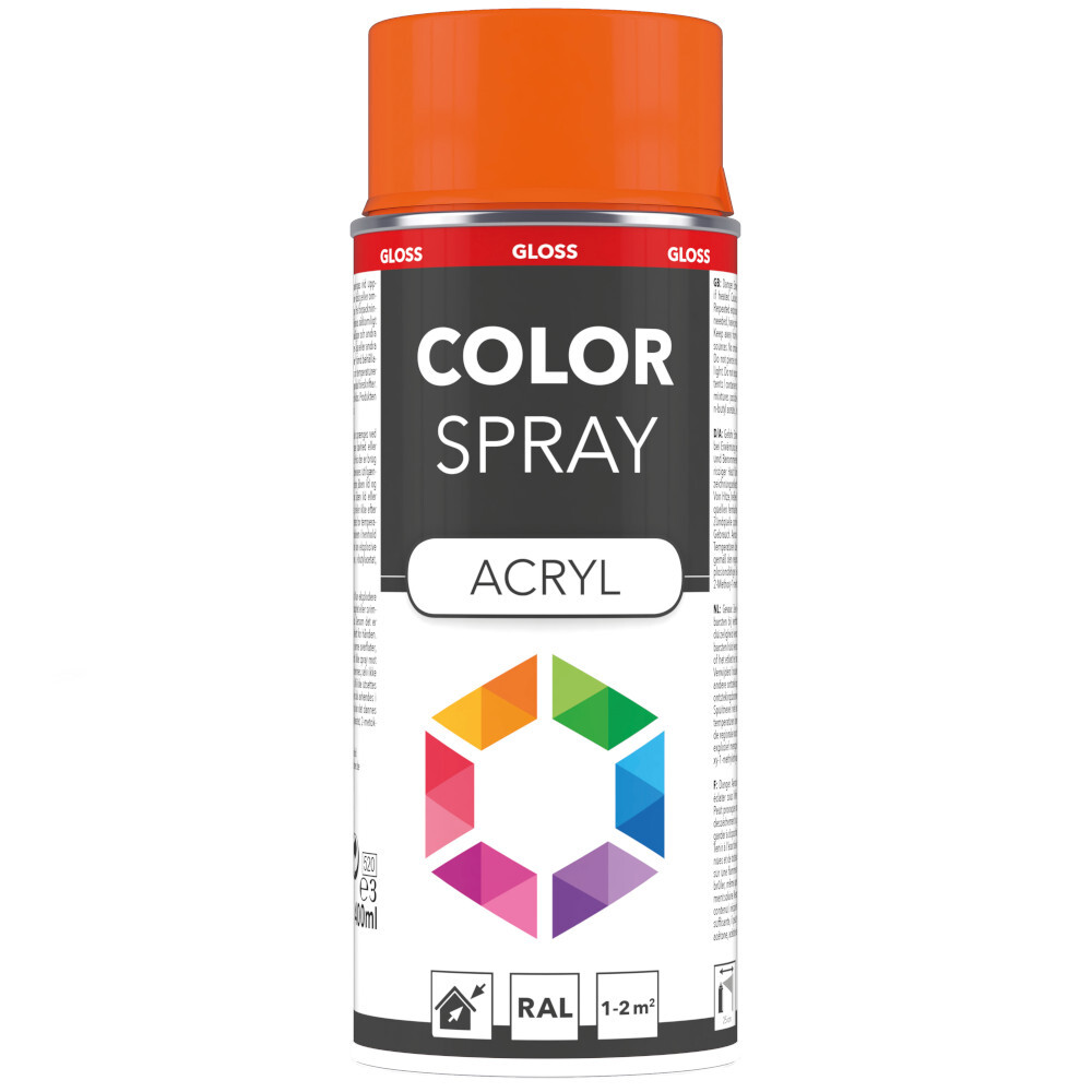 Lackspray 400 ml Acryl RAL2011 tieforange