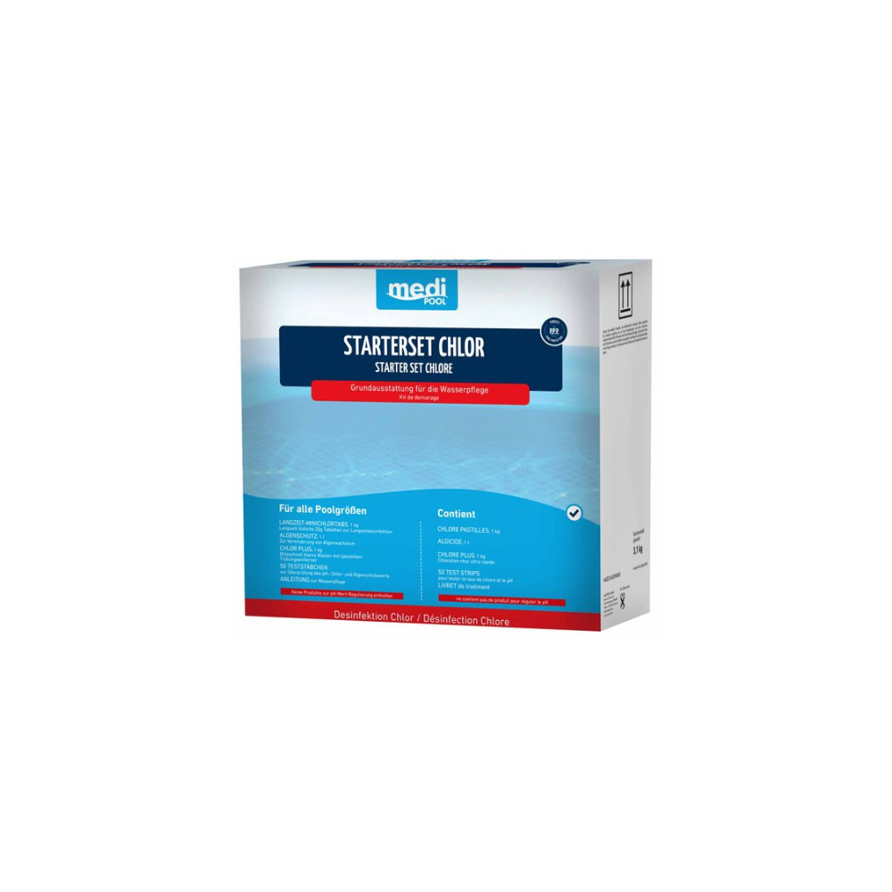 Starterpaket 4 teilig auf Chlorbasis image number 1