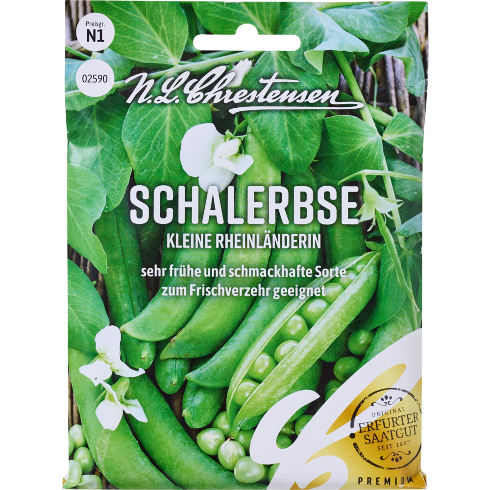 Saatgut Schalerbse Kleine Rheinl&auml;nderin image number 0