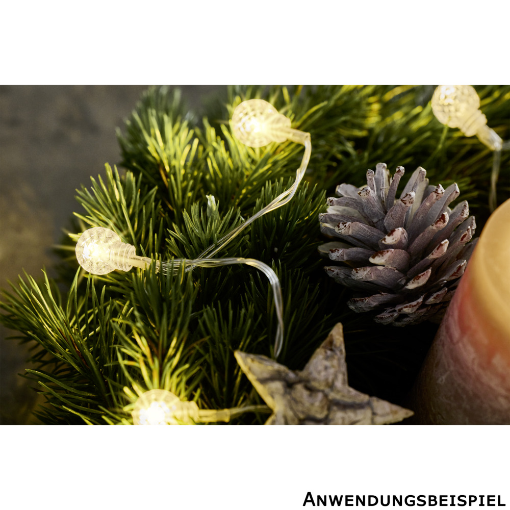 LED-Lichterkette 120 cm mit 10 LEDs 4-fach sortiert image number 12