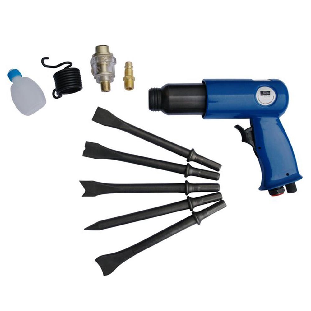 Güde® Meisselhammer Set 9-tlg. Druckluft