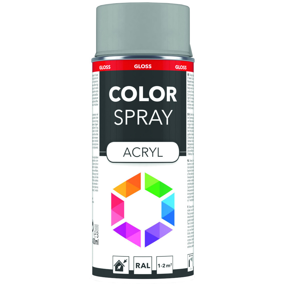 Lackspray glänzend 400 ml Acryl RAL9006 weißaluminium image number 0