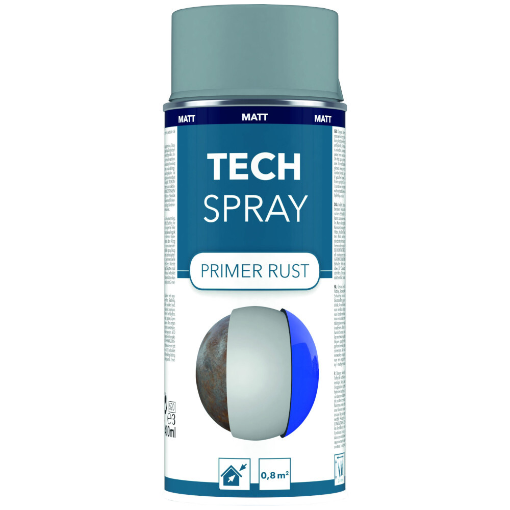 Tech Spray Rostschutz 400 ml grau image number 0