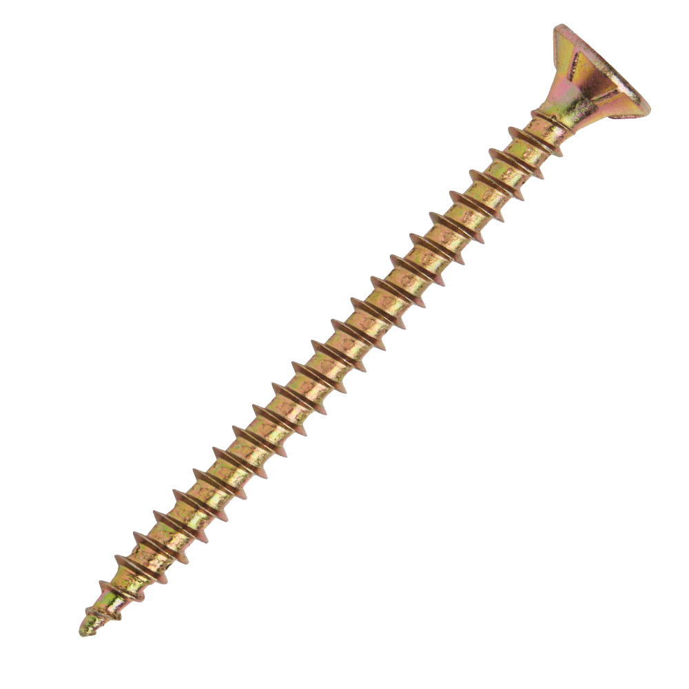Spanplattenschraube 4,0 x 50 mm PZ 1kg FISHBULL-Pack Senkkopf Vollgewinde Kreuzschlitz image number 1