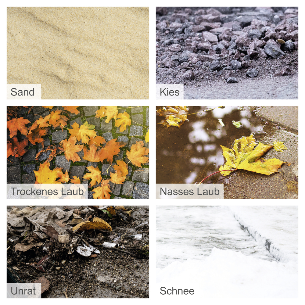 Scheppach Benzin-Kehrmaschine SC2200PE mit Sammelbehälter und Schneeschild image number 8