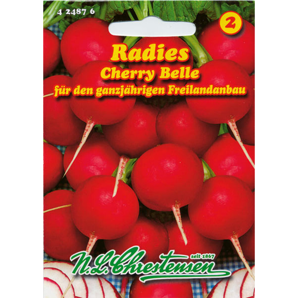 Saatgut Radies Cherry Belle ca. 6-8 laufende Meter image number 0
