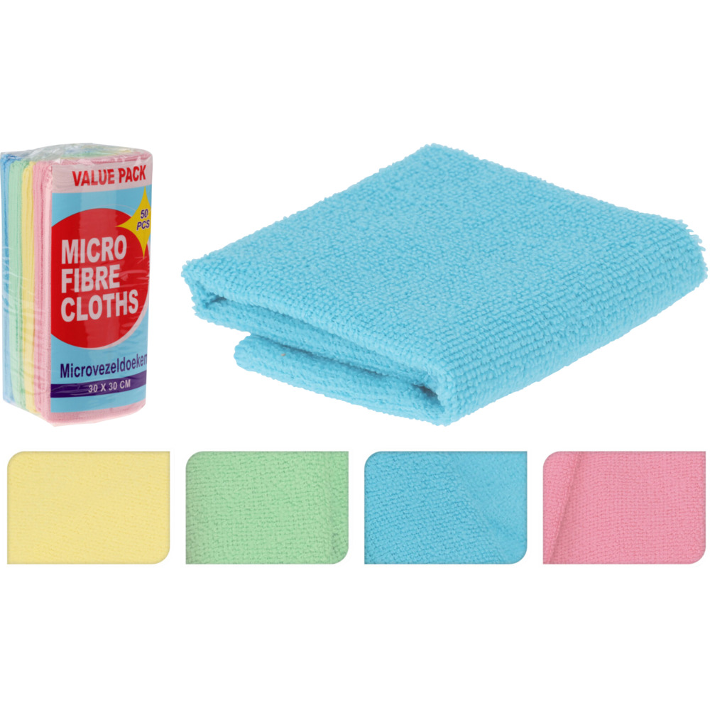 Microfasertuch 50 St&uuml;ck aus Polyester