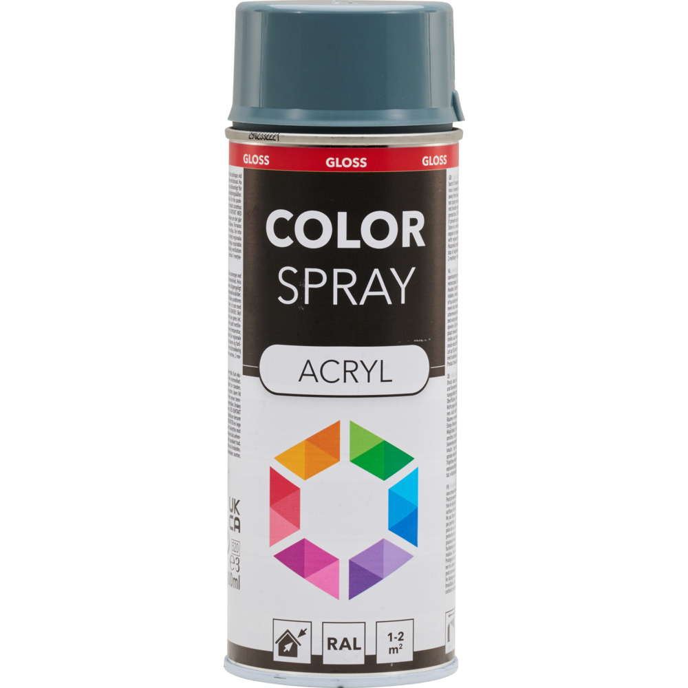 Lackspray glänzend 400 ml Acryl RAL 7031 blaugrau image number 0